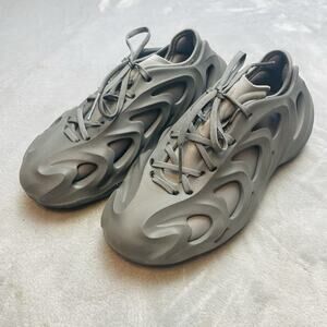 Adidas AdiFom Q Core Sneakers Mens 5 Gray Quake Adiplus Basketball Modern Active